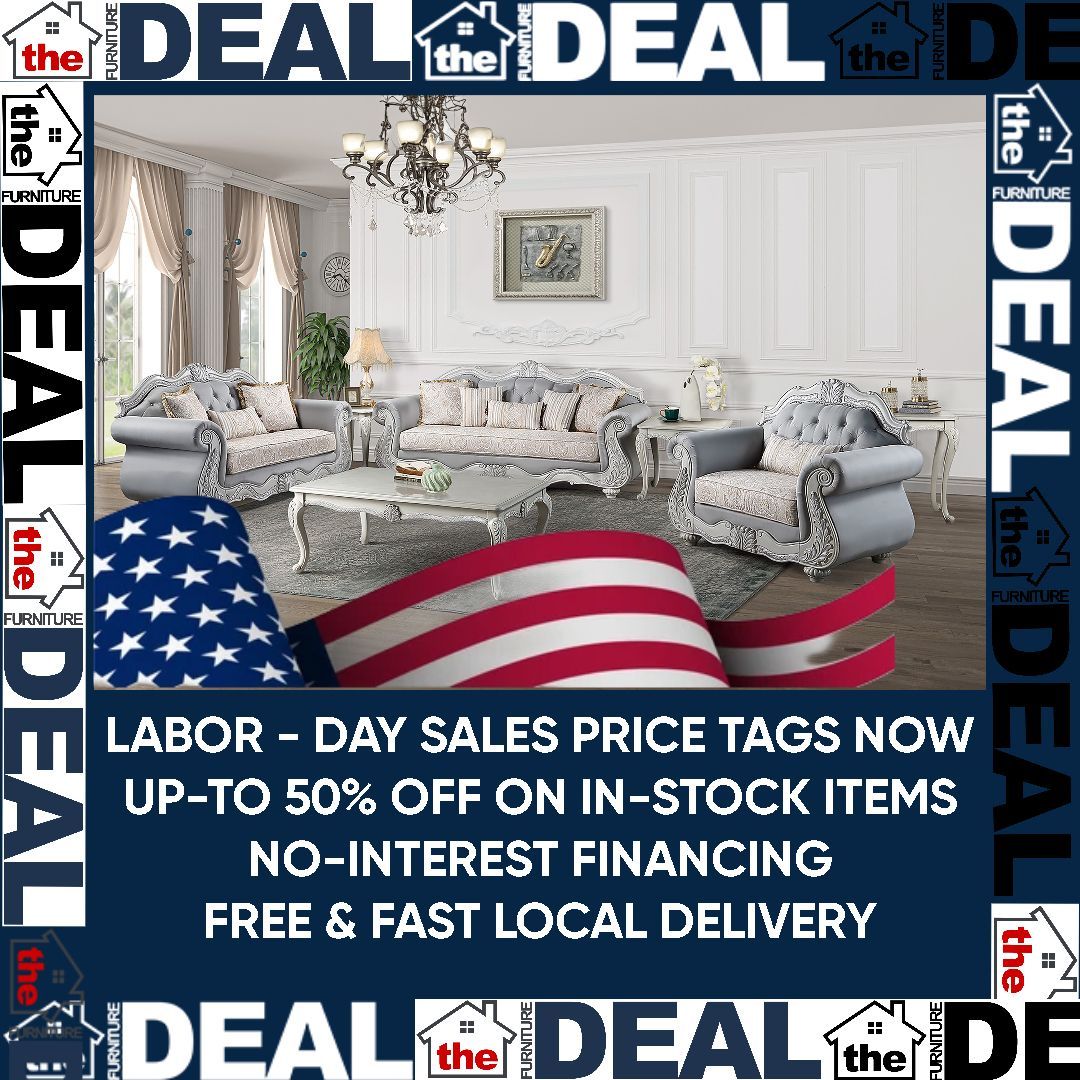 LABOR DAY CLEARANCE: 2-PIECE SOFA/LOVESEAT SET
