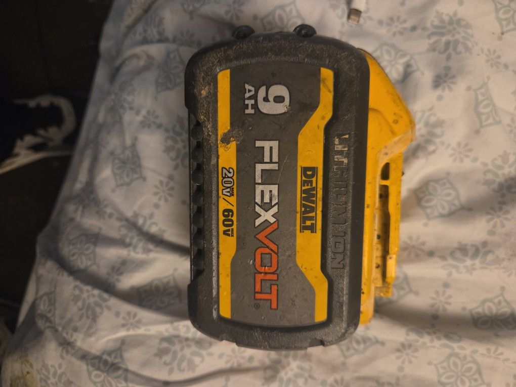 Flex Volt Battery Dewalt