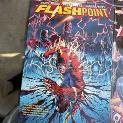 Flash comic hard cover book
