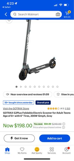 Electric scooter for sale