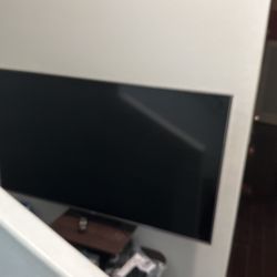 LG TV W/remote and Stand