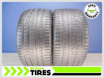 2 PIRELLI SCORPION VERDE A/S N0 XL 315/35R21 USED TIRES 7.2/32 TREAD 3153521
