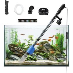 Electric Aquarium Vacuum Gravel Cleaner