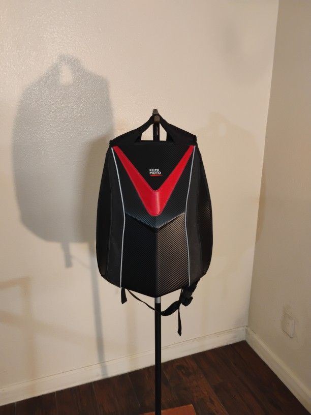Motorcycle Back Pack Hard Shell KEMI MOTO