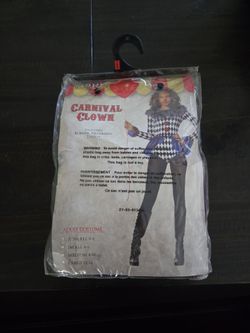 Halloween Carnival Clown Costume