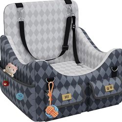 Dog Car Seat for Small/Medium Dogs up to 35lbs