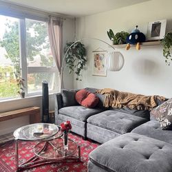 Modular Grey Couch