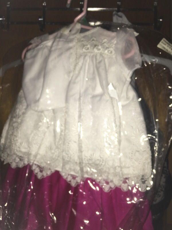 White fancy dress never worn