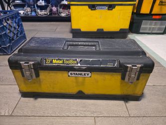 Stanley 23” Metal Toolbox – Heavy Duty w/ Metal Latches $30 OBO