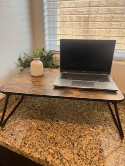 Table for laptop or breakfast