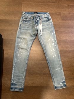 Purple jeans