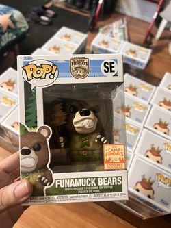 Funko Pop Funamuck Bears Le 6500 Sdcc Camp Fundays