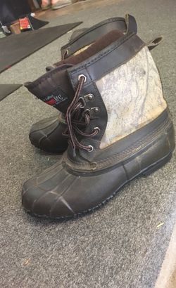 Camo winter boots