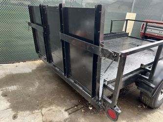 Utility Trailer 11ft X 7ft /traila Para Trabajo O Motocycleta 