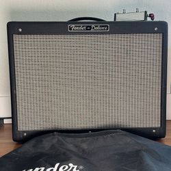 Fender Hot Rod Deluxe – USA Made (with Footswitch + Cover)