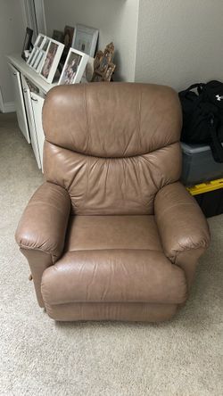 Tan Leather Recliner
