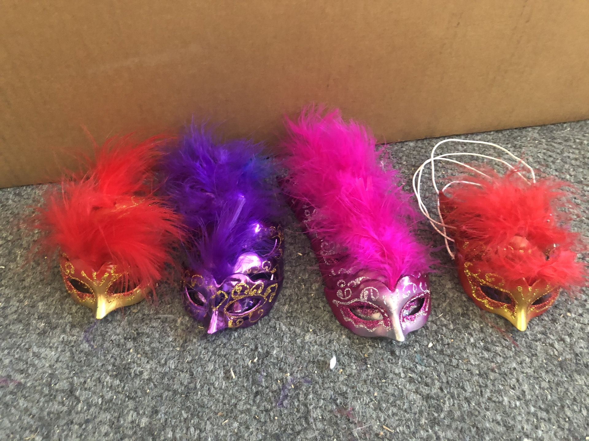 27 new mini masquerade masks for dolls