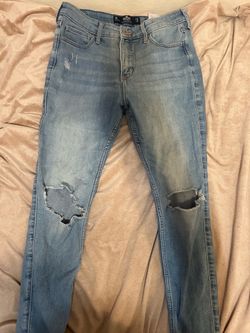 Hollister Skinny Ripped Jeans