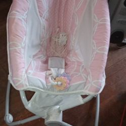Pink Baby Bouncer Chair