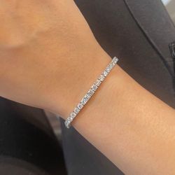 Moissanite Tennis Bracelet