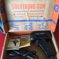Vintage Montgomery wards powercraft electric soldering gun
