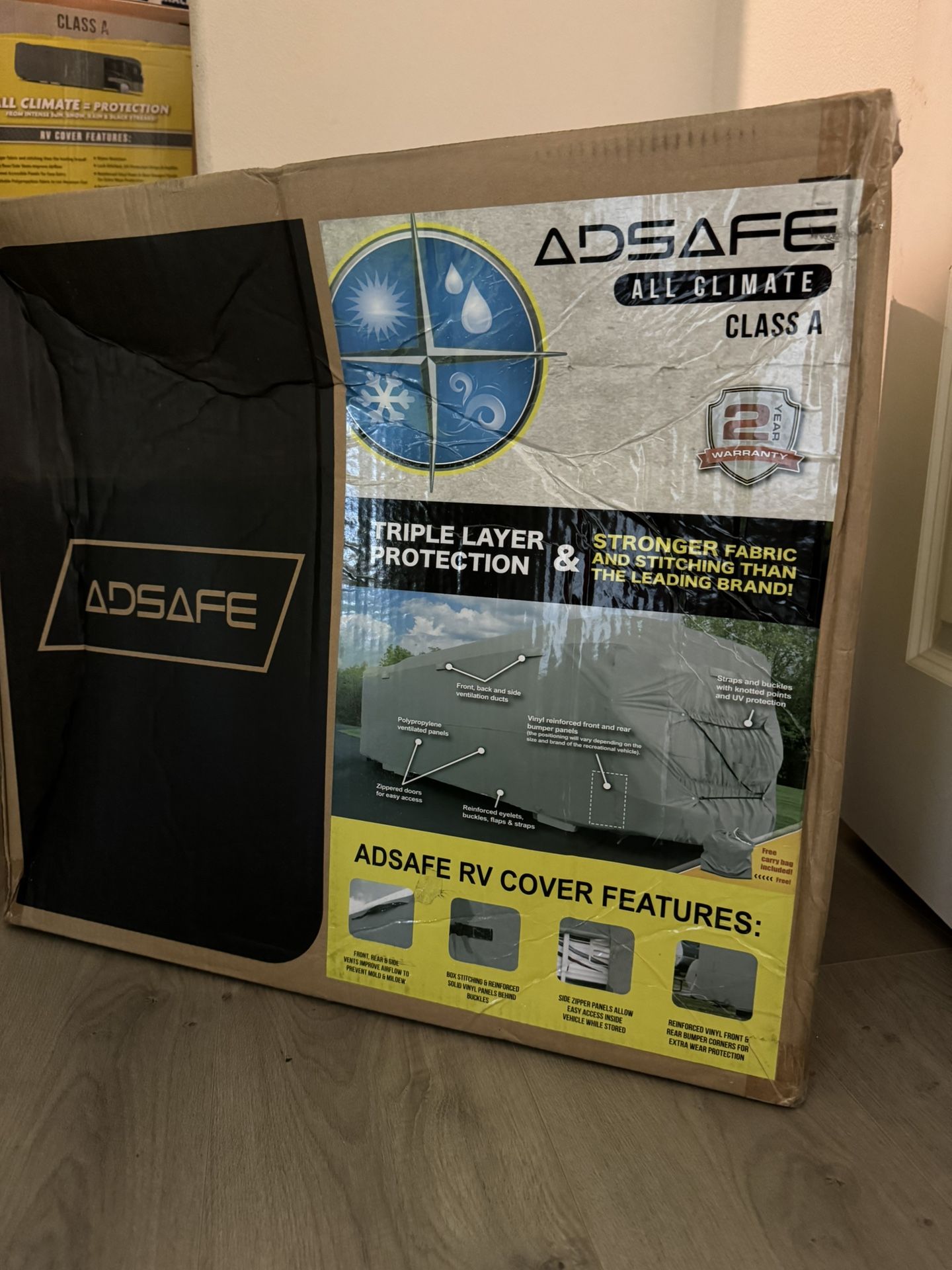 RV Cover (34” To 37”) ADSAFE Class A