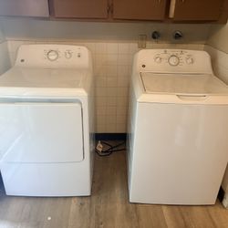 GE Washer & Dryer 