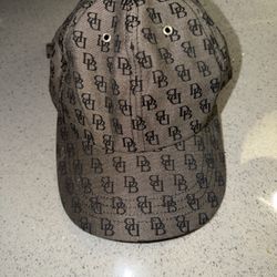 Dooney and Bourke Black Monogram Hat