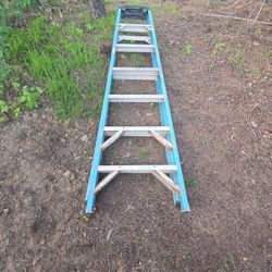 Werner 8ft. Fiberglass Ladder A-frame