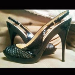 🔥NWOB $250 Rock & Republic Slingback Heels -Sz 37/7