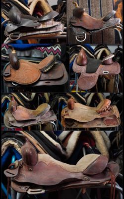 Western Saddles ($50 to $75 each)