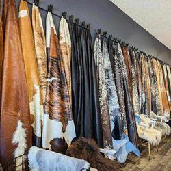 Cowhide rug