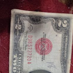 1928 G Red Note $2