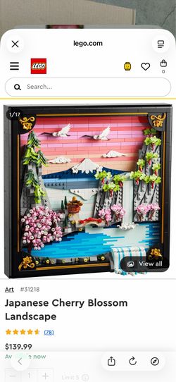 Japanese Cherry Blossom Landscape