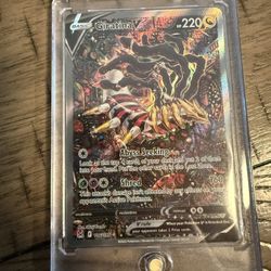 Giratina V 186/196 Alternate Art Lost Origins Raw