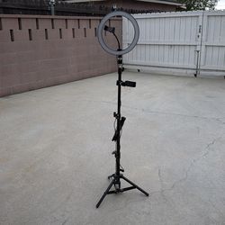 Ring Light Tripod with all attachments