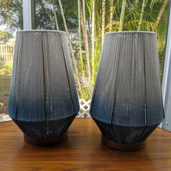 Nautical Style Table Rope Lamps