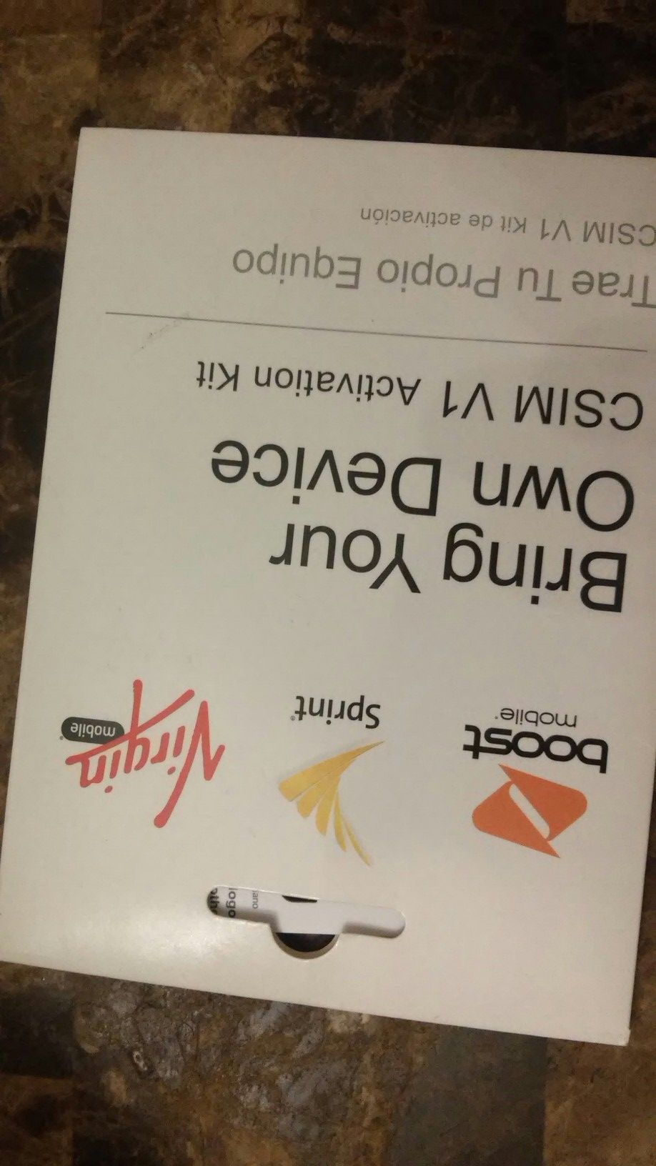 boost sprint virgin mobile sim card csim v1 activation. kit