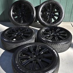 Oem Factory 21” Lexus LX 570 F Sport Luxury Sport 4x4 Gloss Black Tires Wheels Rims Rines