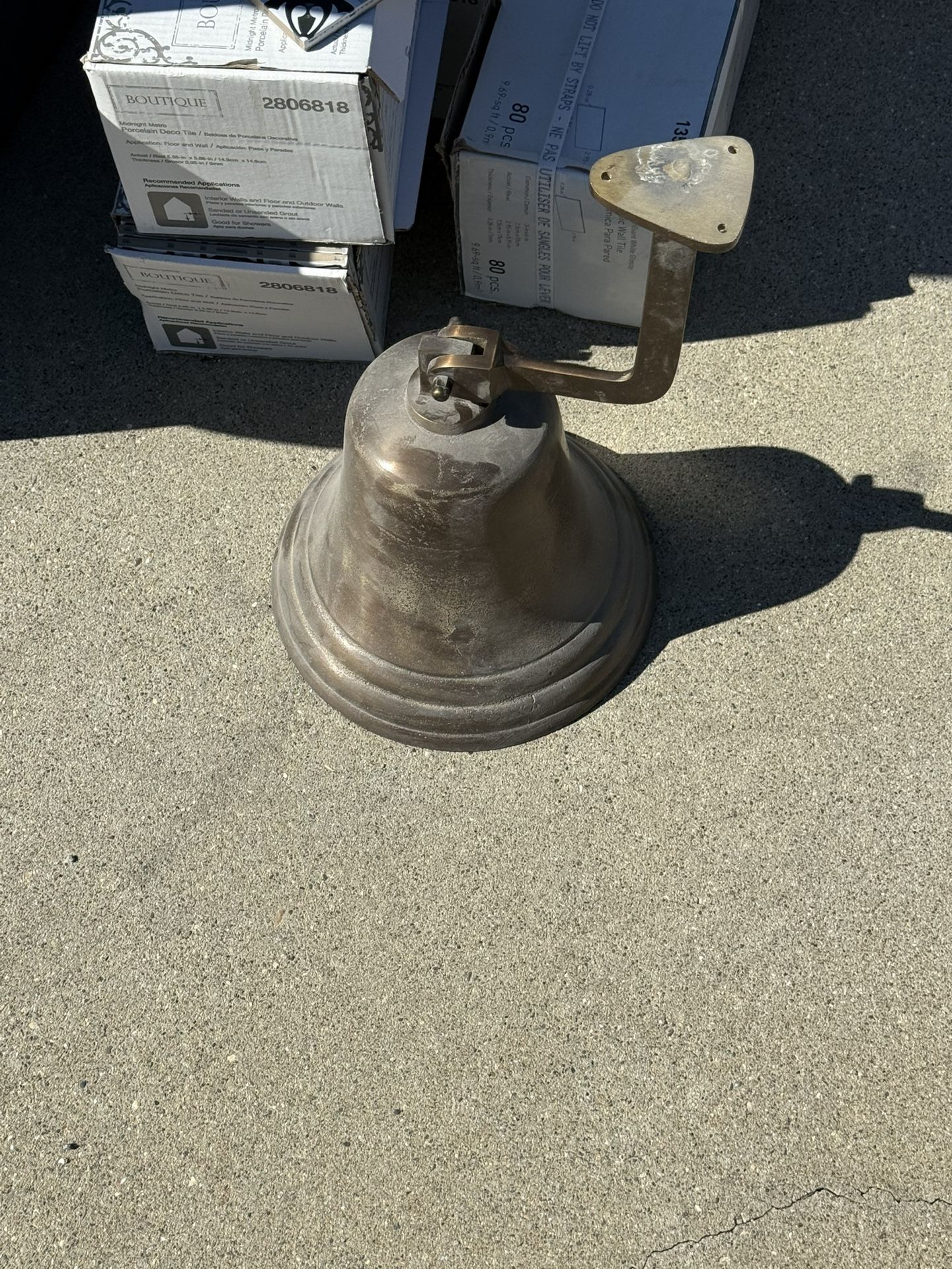 Vintage Heavy Cast Bell