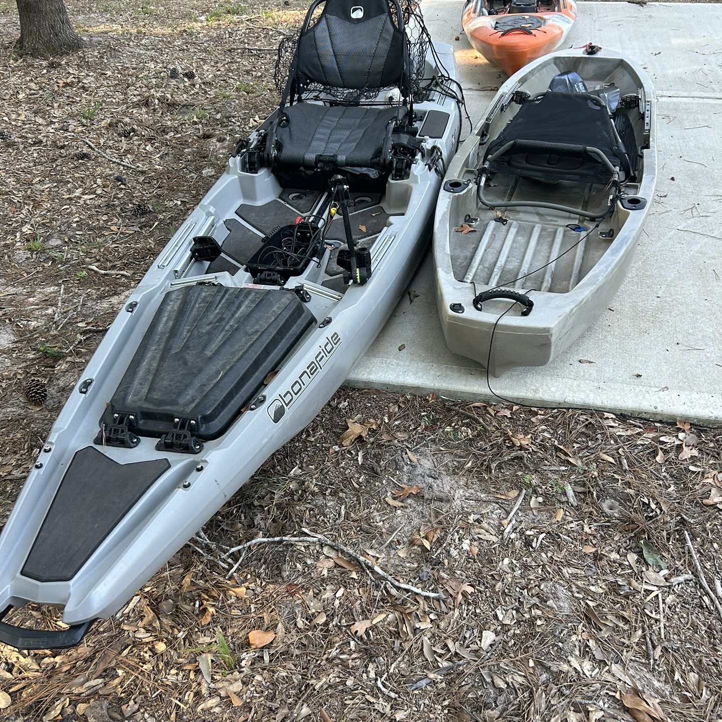 3 Fishing Kayaks Looking a For New Home !!!