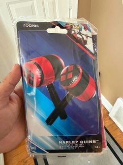 Harley Quinn inflatable mullet