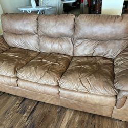 Brown Couch (matches Recliner Chairs Posted)