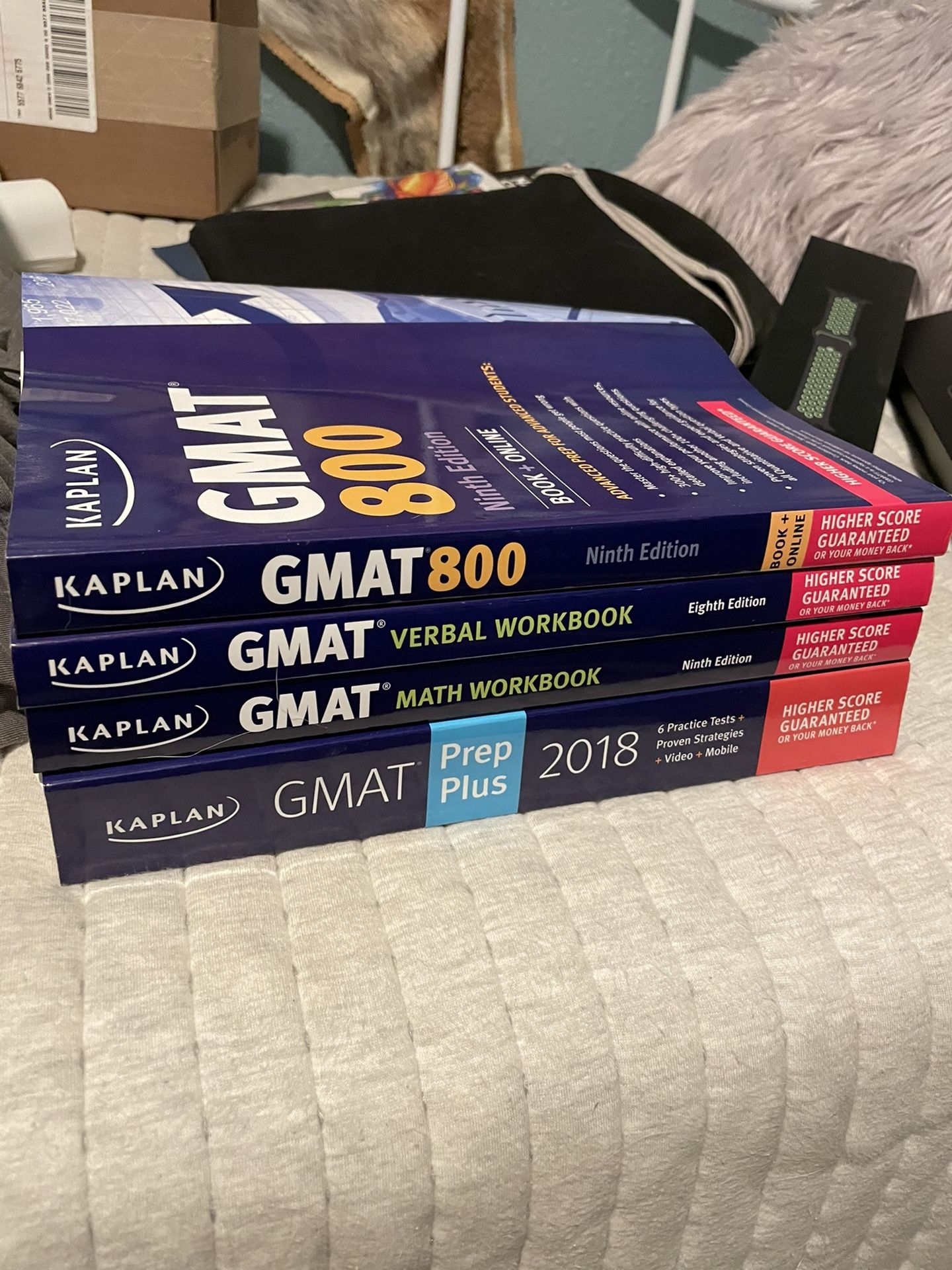 GMAT Prep books (Kaplan)