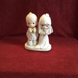 Precious Moments Wedding Couple Figurine 