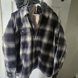 Mens Authentic Levi Jacket Size Xl