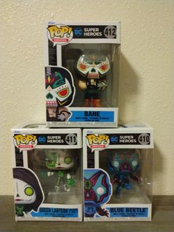 Dia De Los DC Funko Pops