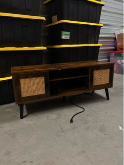 Brown Retro Tv Stand