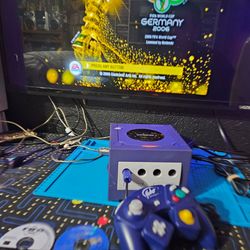 Nintendo Gamecube indago with games
