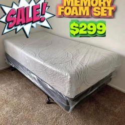 Twin Size Memory Foam Mattress
